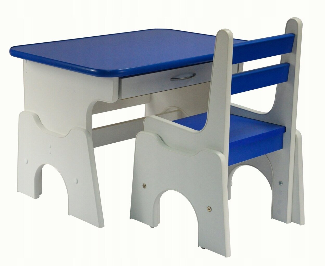 Vaikiškas staliukas su kėdute Kids Mebel, įvairių spalvų цена и информация | Vaikiškos kėdutės ir staliukai | pigu.lt