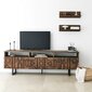 TV staliukas Asir, 170x40x30cm, rudas kaina ir informacija | TV staliukai | pigu.lt