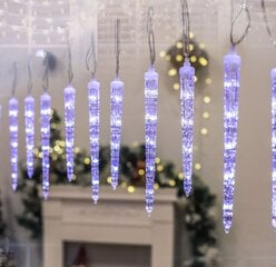 Kalėdiniai meteoriniai varvekliai, 4m, 170 LED, LIVMAN HB-&-**L kaina ir informacija | Girliandos | pigu.lt