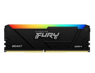 Оперативная память Kingston Fury Beast RGB 32 Kit 16GBx2 цена и информация | Оперативная память (RAM) | pigu.lt