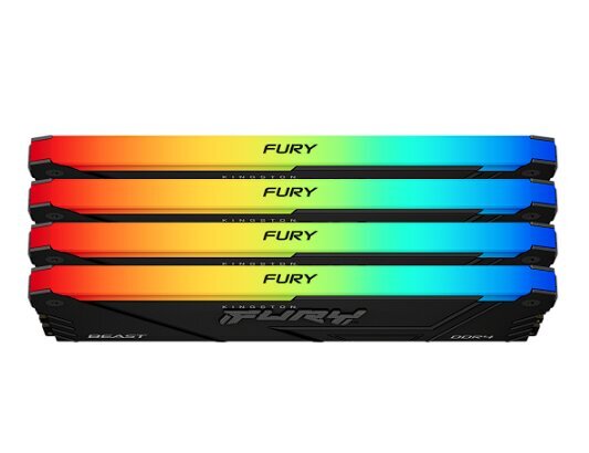 Kingston Fury Beast RGB KF436C18BB2AK4/128 kaina ir informacija | Operatyvioji atmintis (RAM) | pigu.lt