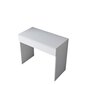 Tualetinis staliukas Asir, 90x76,8x45cm, baltas kaina ir informacija | Kosmetiniai staliukai | pigu.lt