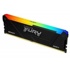 Kingston Fury Beast RGB KF436C17BB2A/8 kaina ir informacija | Operatyvioji atmintis (RAM) | pigu.lt