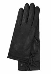Женские кожаные перчатки Kessler, чёрные цена и информация | Женские перчатки | pigu.lt