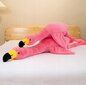 Pliušinis žaislas Flamingas - pagalvė HappyJoe, 80 cm цена и информация | Minkšti (pliušiniai) žaislai | pigu.lt
