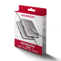 Axagon HMC-5HL kaina ir informacija | Adapteriai, USB šakotuvai | pigu.lt