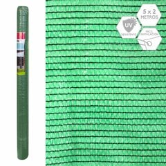 Защитная сетка Зеленый HDPE 500 x 1 x 200 cm цена и информация | Зонты, маркизы, стойки | pigu.lt