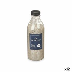 Decorative sand Серый 1,2 kg (12 штук) цена и информация | Праздничные декорации | pigu.lt