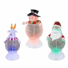 Декоративная фигура Lumineo 488719 LED Свет Рождество 13 x 10 x 21 cm цена и информация | Рождественские украшения | pigu.lt