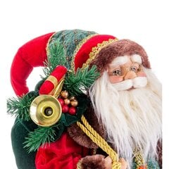 Новогоднее украшение Разноцветный Polyfoam Ткань Дед Мороз 22 x 20 x 50 cm цена и информация | Рождественское украшение CA1031, 10 см | pigu.lt