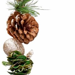 Рождественская декорация Гирлянда цена и информация | Рождественское украшение CA1031, 10 см | pigu.lt