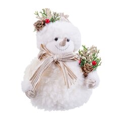 Надувной декоративный снеговик, светодиодный, 150 см цена и информация | Рождественские украшения | pigu.lt