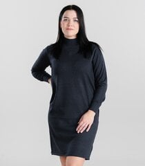 Женское трикотажное платье Hailys LORENA KL*03, тёмно-серое, 4067218629726 цена и информация | Платья | pigu.lt