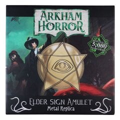 Papildymas baziniam žaidimui Arkham Horror riboto tiražo replikos Elder Sign amuletas Fantasy Flight Games цена и информация | Настольные игры, головоломки | pigu.lt