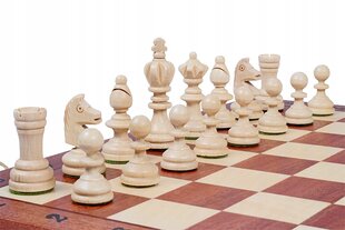 Mediniai šachmatai Sunrise Chess & Games Olympic, 35 x 35 cm цена и информация | Настольные игры, головоломки | pigu.lt