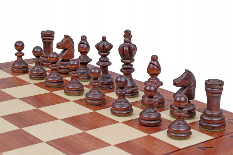 Mediniai šachmatai Sunrise Chess & Games Olympic, 35 x 35 cm цена и информация | Stalo žaidimai, galvosūkiai | pigu.lt