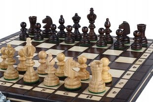 Šachmatų ir šaškių rinkinys Sunrise Chess & Games Cherry , 35 x 35 cm kaina ir informacija | Stalo žaidimai, galvosūkiai | pigu.lt