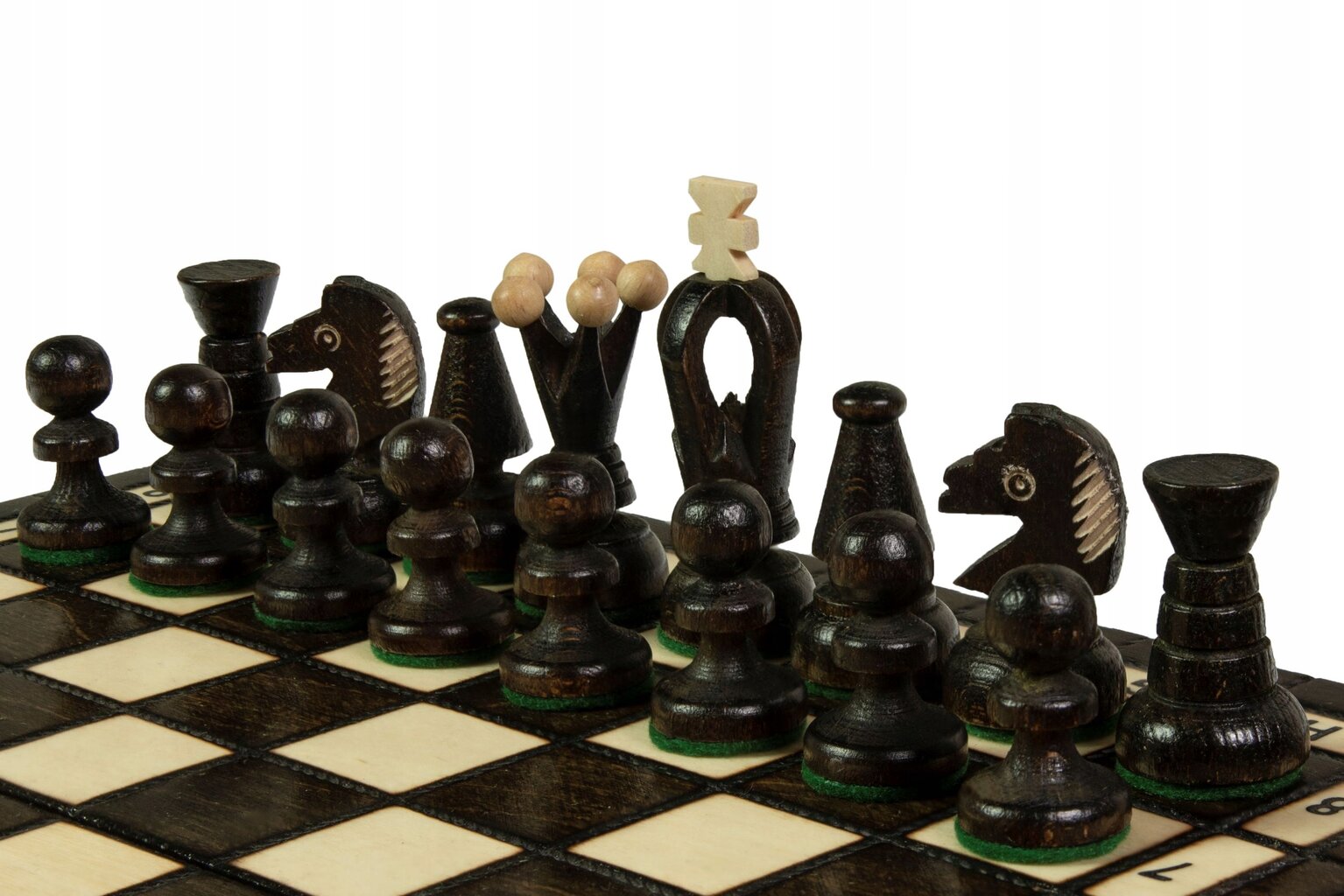 Tradiciniai mediniai šachmatai Sunrise Chess & Games Royal Chess Small, 30 x 30 cm kaina ir informacija | Stalo žaidimai, galvosūkiai | pigu.lt