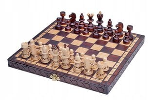 Mediniai šachmatai Sunrise Chess & Games Pearl Small, 29 x 29 cm цена и информация | Настольные игры, головоломки | pigu.lt