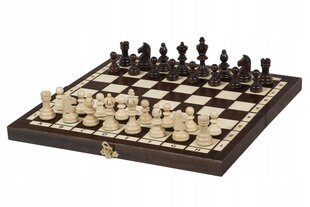 Mediniai šachmatai Sunrise Chess & Games Olympics, 36 x 36 cm kaina ir informacija | Stalo žaidimai, galvosūkiai | pigu.lt