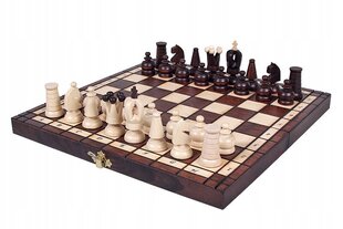 Mediniai šachmatai Sunrise Chess & Games Royal Mix, 31 x 31 cm kaina ir informacija | Stalo žaidimai, galvosūkiai | pigu.lt