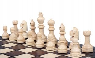 Mediniai šachmatai Sunrise Chess & Games School Chess, 28 x 28 cm цена и информация | Настольные игры, головоломки | pigu.lt