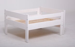 Раздвижная детская кровать Emma, белая цена и информация | Детские кровати | pigu.lt