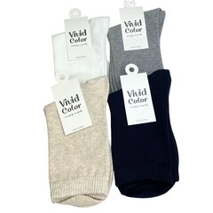 Kojinės moterims Vivid Cozy, įvairių spalvų, 4 poros kaina ir informacija | Moteriškos kojinės | pigu.lt