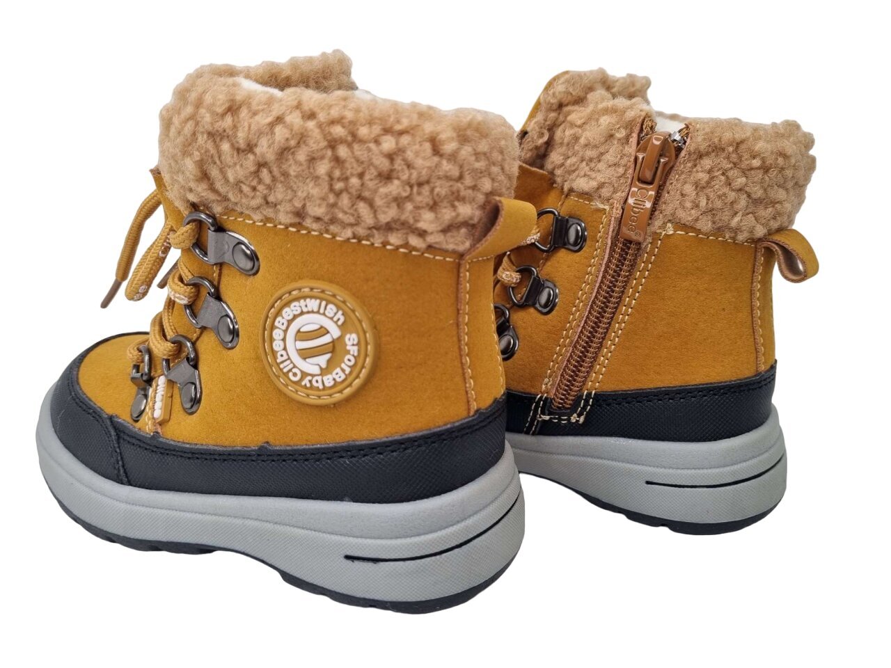 Žieminiai batai berniukams Clibee, rudi kaina ir informacija | Žieminiai batai vaikams | pigu.lt