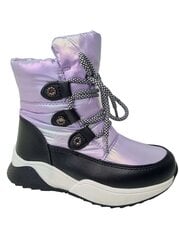 Žieminiai batai mergaitėms Apawwa, violetiniai цена и информация | Детская зимняя обувь | pigu.lt