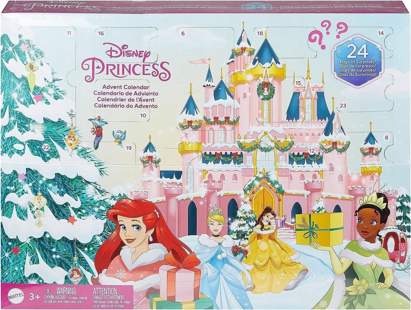 Advento kalendorius Disney Princess Little Dolls kaina ir informacija | Žaislai mergaitėms | pigu.lt