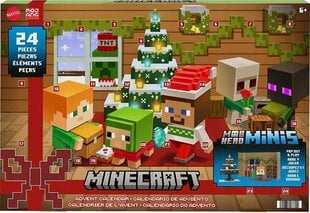 Адвент календарь Minecraft цена и информация | Игрушки для мальчиков | pigu.lt