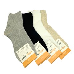 Kojinės moterims Kikiyasocks, įvairių spalvų, 4 poros kaina ir informacija | Moteriškos kojinės | pigu.lt