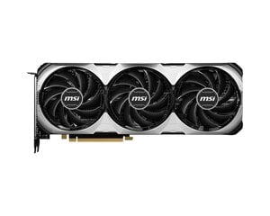 MSI GeForce RTX 4070 Ti Ventus 3X E1 12G OC kaina ir informacija | Vaizdo plokštės (GPU) | pigu.lt