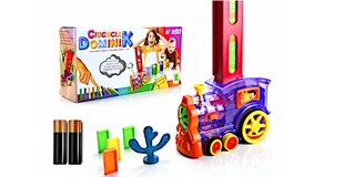 Traukinukas dedantis kaladėles, WebSki kaina ir informacija | Žaislai berniukams | pigu.lt