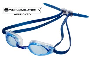 Swim goggles AQUAFEEL GLIDE 4117 54 blue цена и информация | Очки для плавания | pigu.lt