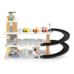 Деревянный гараж - парковка в Eco Toys 1088 цена и информация | Игрушки для мальчиков | pigu.lt