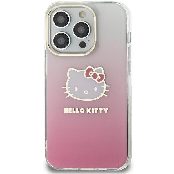 Hello Kitty IML Gradient Electrop Kitty Head kaina ir informacija | Telefono dėklai | pigu.lt