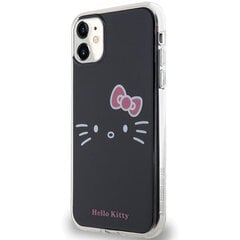 Hello Kitty HKHCN61HKHLK iPhone 11 | Xr 6.1" czarny|black hardcase IML Kitty Face цена и информация | Чехлы для телефонов | pigu.lt