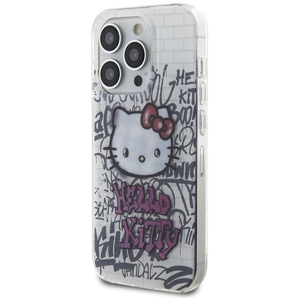 Hello Kitty IML Kitty On Bricks Graffiti цена и информация | Telefono dėklai | pigu.lt