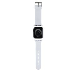 Karl Lagerfeld Karl and Choupette Head NFT Watch Strap for Apple Watch 38|40|41 White цена и информация | Аксессуары для смарт-часов и браслетов | pigu.lt