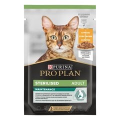 Purina Pro Plan Sterilised для стерилизованных кошек, с говядиной и курицей, 10х85 г цена и информация | Консервы для кошек | pigu.lt