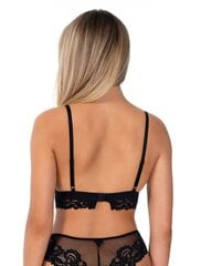 Liemenėlė moterims Lauma Lingerie Lace Love, juoda kaina ir informacija | Liemenėlės | pigu.lt