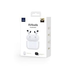 Наушники WiWU Airbuds 3rd generation wireless charging цена и информация | Наушники | pigu.lt