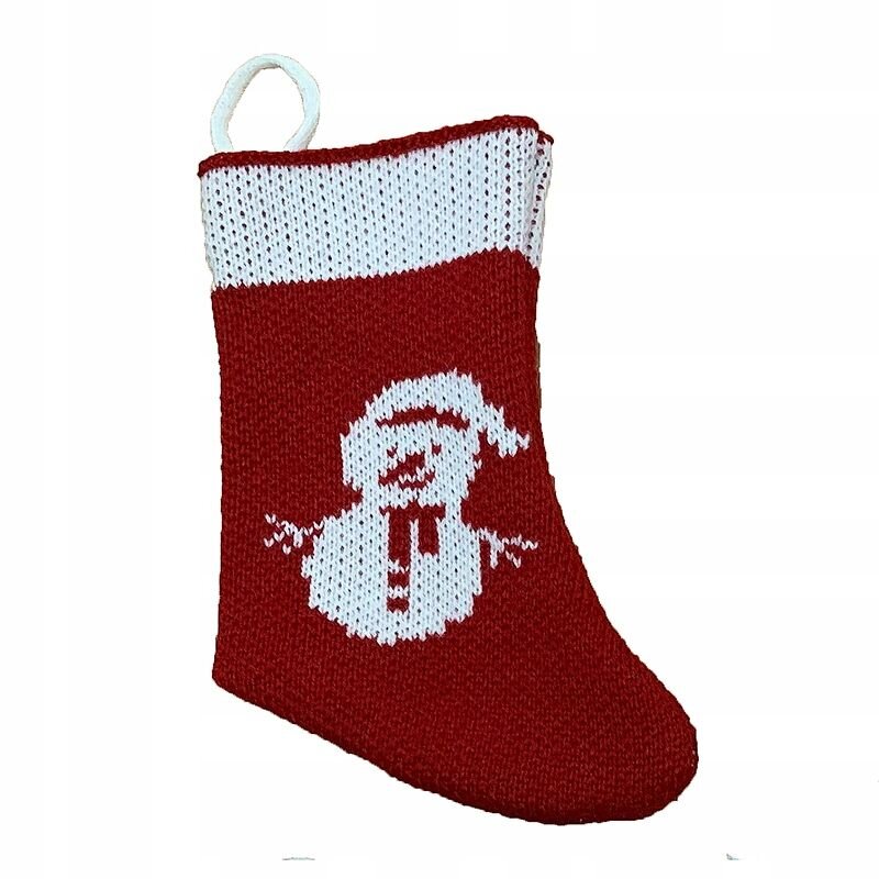 Kalėdinės pakabinamos kojinės 6vnt. kaina ir informacija | Kalėdinės dekoracijos | pigu.lt