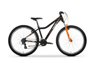 Kalnų dviratis Tabou Venom 2.0 17, 27.5”, juodas/oranžinis kaina ir informacija | Dviračiai | pigu.lt