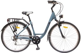 Miesto dviratis Polar Strada 22 L, 28", pilkai/juodas kaina ir informacija | Dviračiai | pigu.lt