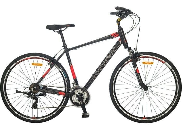 Miesto dviratis Polar Helix 20 XL, 28", raudonai/juodas kaina ir informacija | Dviračiai | pigu.lt