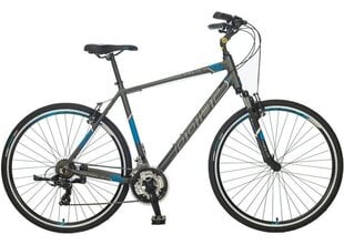 Miesto dviratis Polar Helix 20 XL, 28", pilkai/mėlynos kaina ir informacija | POLAR Sportas, laisvalaikis, turizmas | pigu.lt