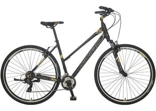 Miesto dviratis Polar Athena 20 L, 28", juodos/auksinės spalvos kaina ir informacija | Dviračiai | pigu.lt
